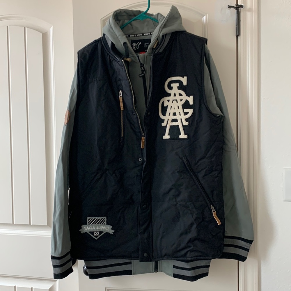 Saga Snow Jacket and Vest Set Men’s Size Large